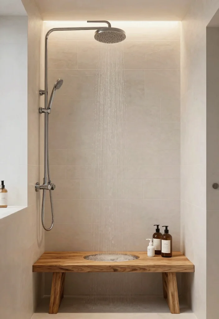 15 Cozy Moody Bathroom Ideas That Instantly Feel Warm & Relaxing 45 15 Cozy Bathroom Ideas That'll Transform Your Space into a Moody Retreat - 13. Spa-Like Shower Experience 1