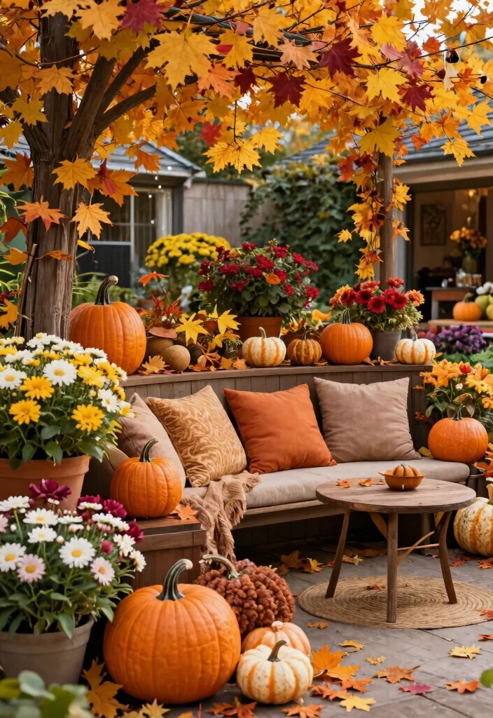 15 Creative Side Yard Ideas to Transform Your Narrow Space (You Won't Believe #6!) 67 15 Creative Side Yard Ideas to Transform Your Narrow Space (You Won't Believe #6!) - 13. Seasonal Displays 1