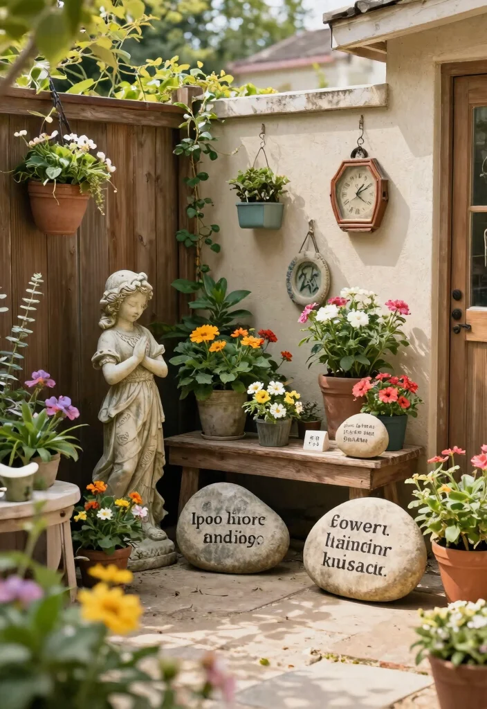 15 Creative Side Yard Ideas to Transform Your Narrow Space (You Won't Believe #6!) 69 15 Creative Side Yard Ideas to Transform Your Narrow Space (You Won't Believe #6!) - 15. Personal Touches 1