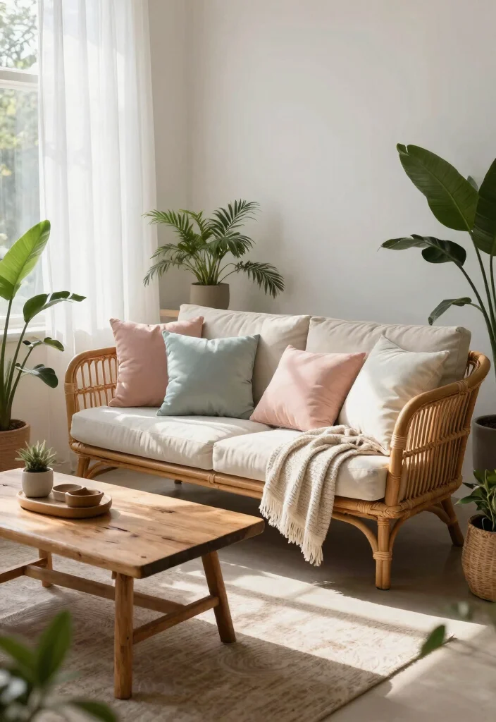 15 Dreamy Sunroom Decorating Ideas That Will Make You Feel Like You're on Vacation! - 1. Cozy Rattan Furniture 1