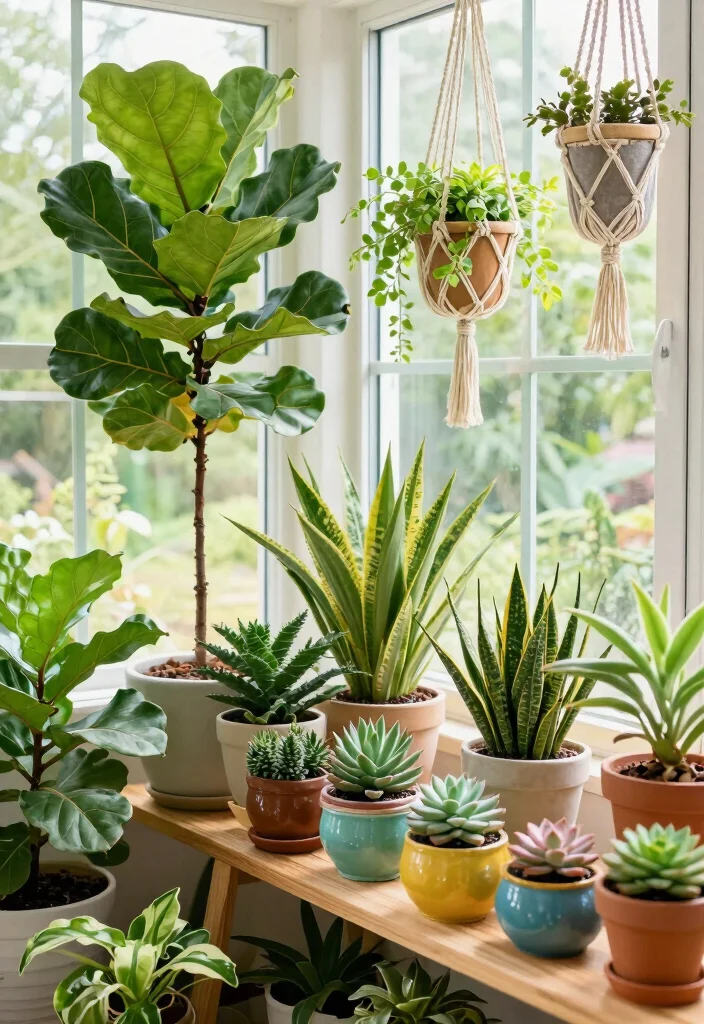 15 Dreamy Sunroom Decorating Ideas That Will Make You Feel Like You're on Vacation! - 2. Vibrant Indoor Plants 1