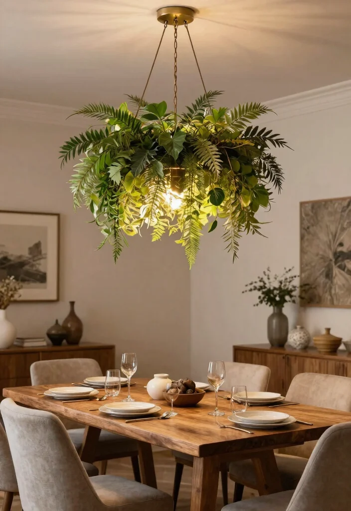 15 Hanging Plant Shelf Ideas That'll Make Your Apartment a Cozy Oasis! - 14. Hanging Plant Chandeliers 1