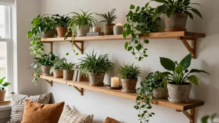15 Hanging Plant Shelf Ideas That'll Make Your Apartment a Cozy Oasis!