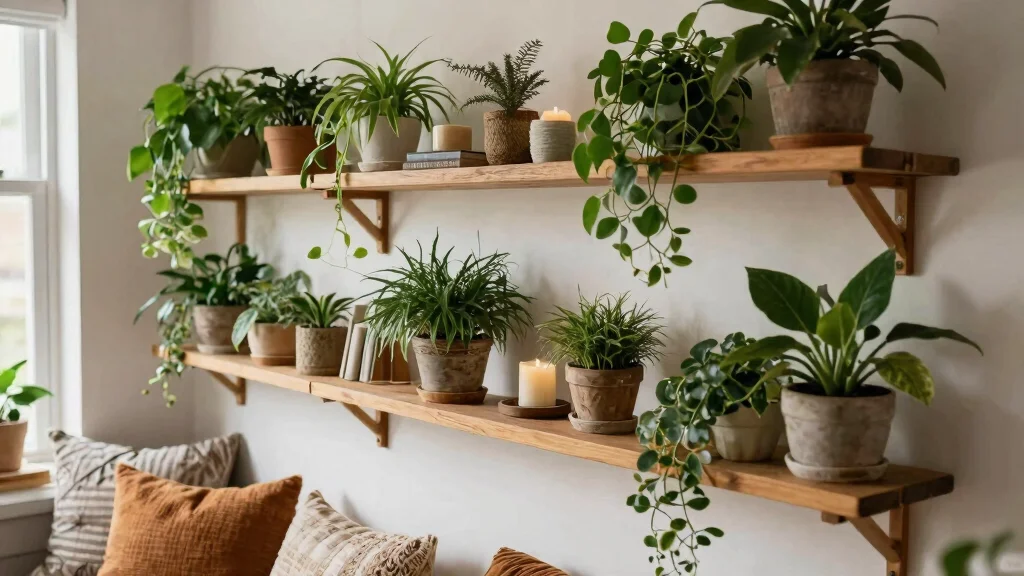 15 Hanging Plant Shelf Ideas That'll Make Your Apartment a Cozy Oasis!