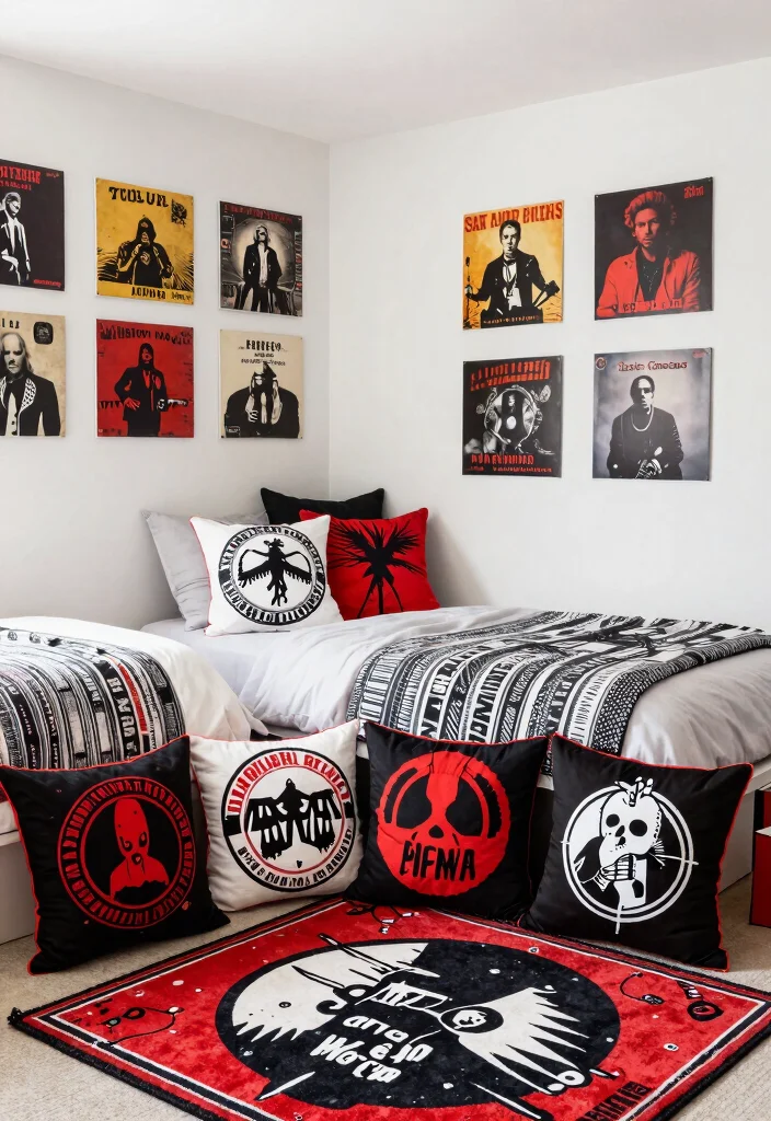 15 Iconic 2000s Teen Bedroom Ideas That'll Take You Back in Time! - 4. Themed Accessories 1