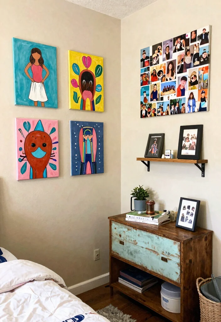 15 Iconic 2000s Teen Bedroom Ideas That'll Take You Back in Time! - 7. DIY Decor Projects 1