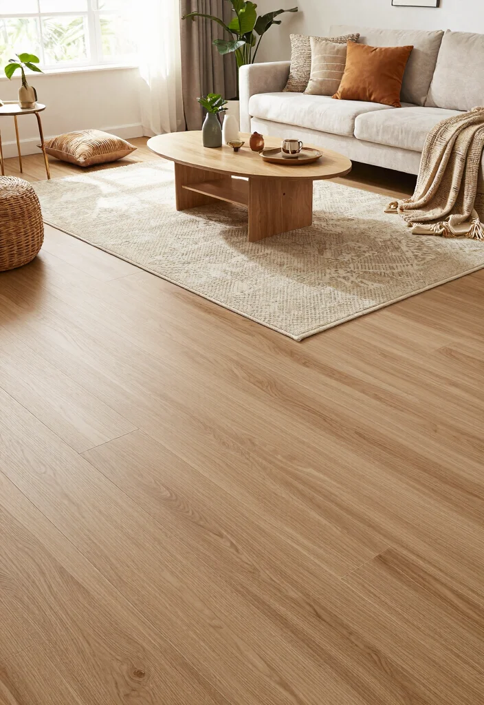 15 Renter-Friendly Home Decor Ideas That'll Transform Your Space (Without Breaking the Bank!) - 12. Incorporate Temporary Flooring Solutions 1