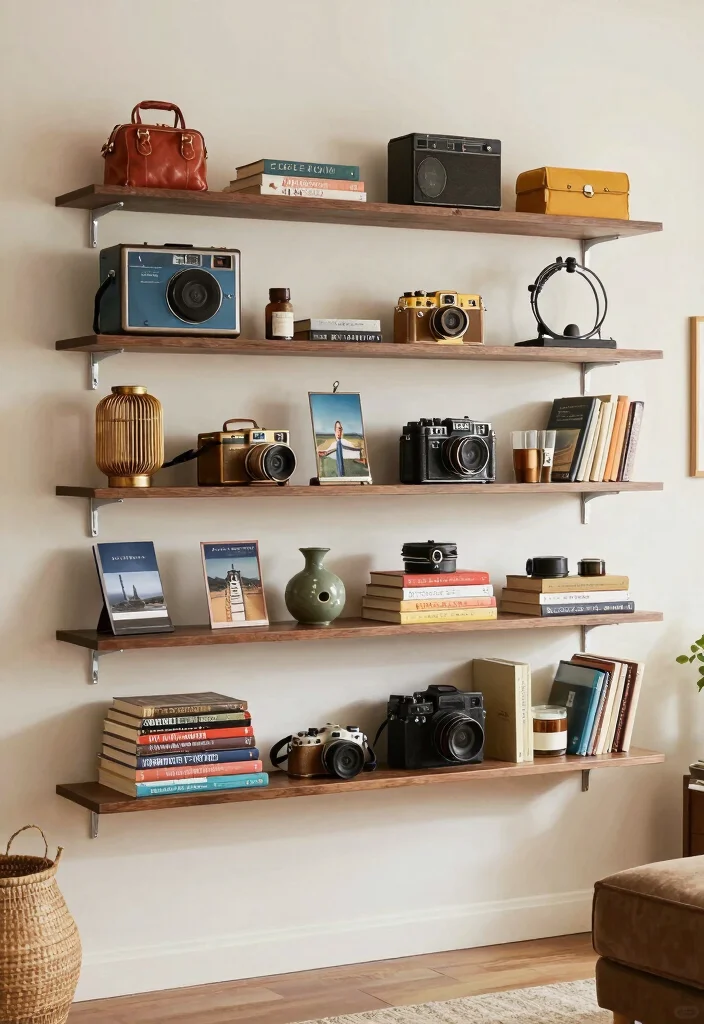 15 Renter-Friendly Home Decor Ideas That'll Transform Your Space (Without Breaking the Bank!) - 15. Showcase Your Collections 1