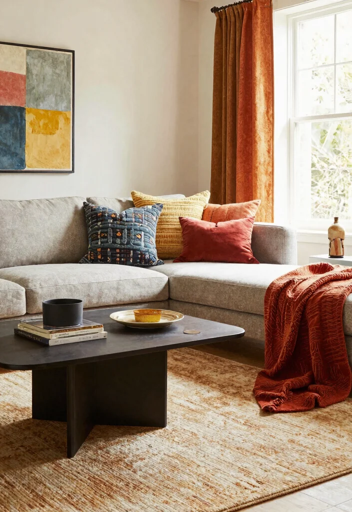15 Renter-Friendly Home Decor Ideas That'll Transform Your Space (Without Breaking the Bank!) - 7. Invest in Textiles 1