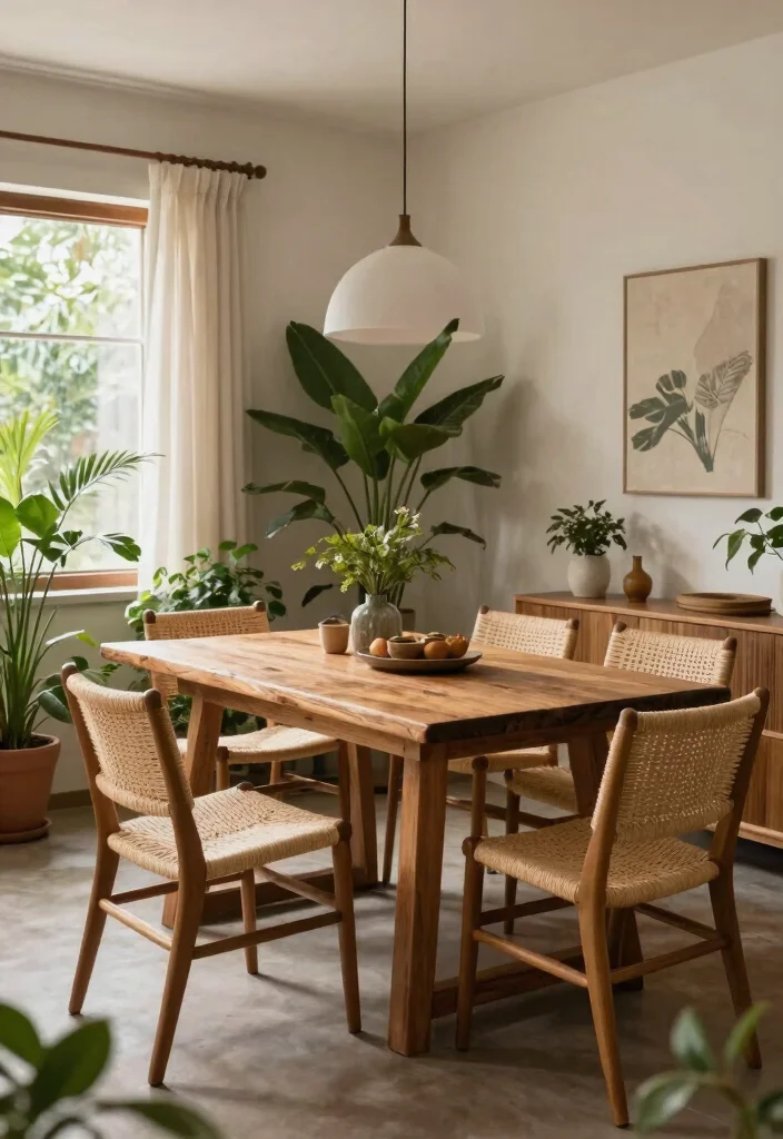 15 Small Living Rooms With Dining Tables That Will Maximize Every Inch 54 15 Small Living Rooms With Dining Tables That Will Maximize Every Inch - 11. Natural Elements 1