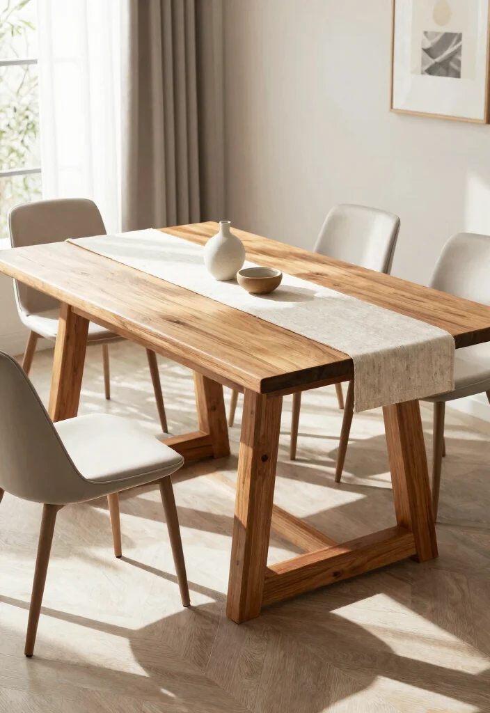 15 Small Living Rooms With Dining Tables That Will Maximize Every Inch 15 15 Small Living Rooms With Dining Tables That Will Maximize Every Inch - 4. The Extendable Table Surprise 1