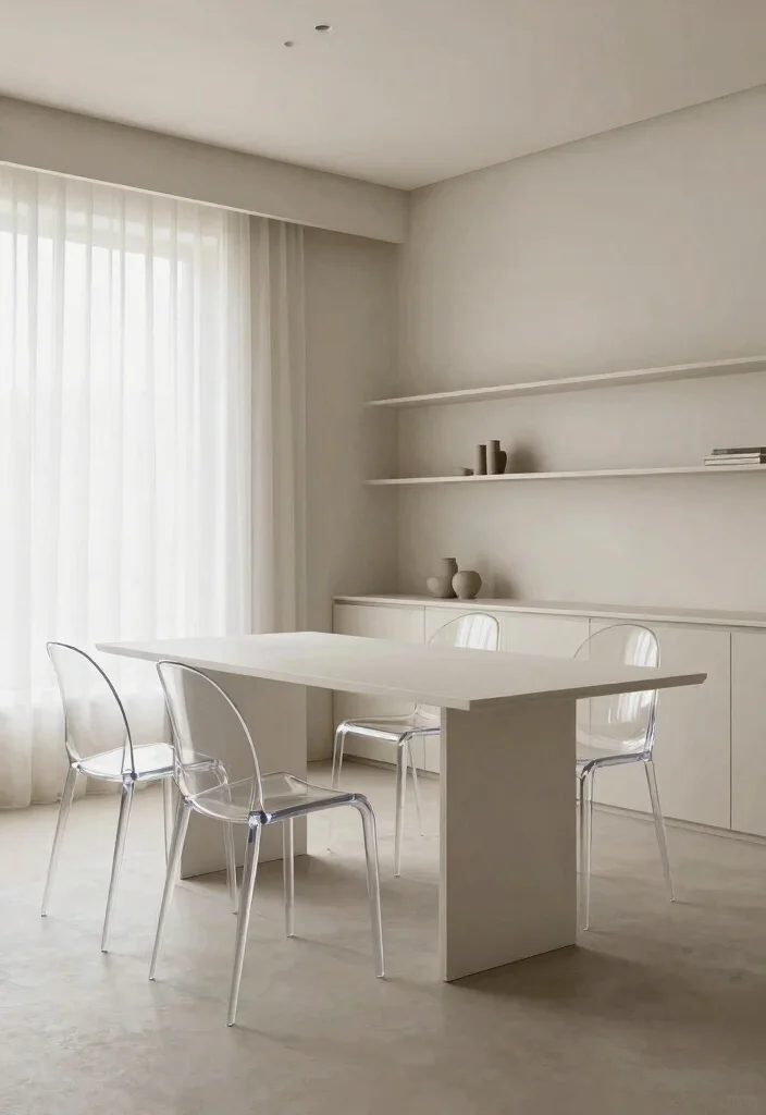 15 Small Living Rooms With Dining Tables That Will Maximize Every Inch 26 15 Small Living Rooms With Dining Tables That Will Maximize Every Inch - 5. Modern Minimalism 1