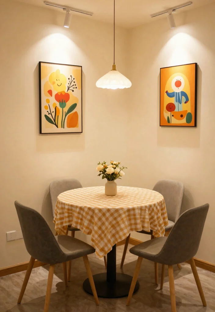 15 Small Living Rooms With Dining Tables That Will Maximize Every Inch 38 15 Small Living Rooms With Dining Tables That Will Maximize Every Inch - 7. Cozy Bistro Vibes 1