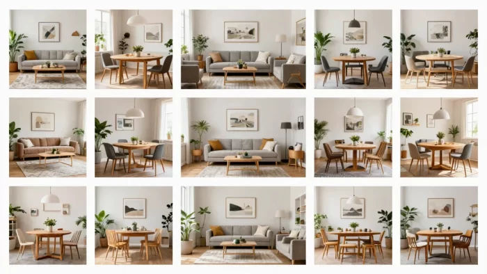 15 Small Living Rooms With Dining Tables That Will Maximize Every Inch