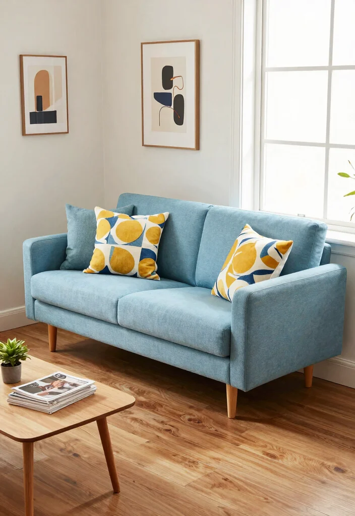 15 Stunning Small Sofas for Tiny Living Rooms That Will Maximize Your Space (You Won't Believe #8!) 2 15 Small Sofas for Tiny Living Rooms That Will Maximize Your Space (You Won't Believe #8!) - 1. Mid-Century Marvel 1