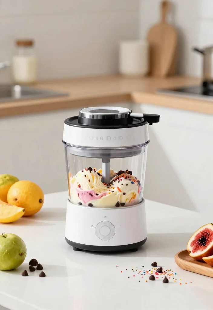 15 Smart Kitchen Appliances That Will Change Your Cooking Game Forever! - 15. Smart Ice Cream Maker 1