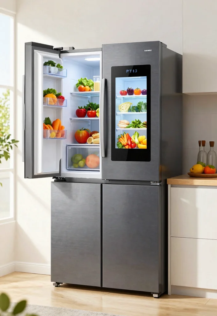 15 Smart Kitchen Appliances That Will Change Your Cooking Game Forever! - 6. Smart Refrigerator 1