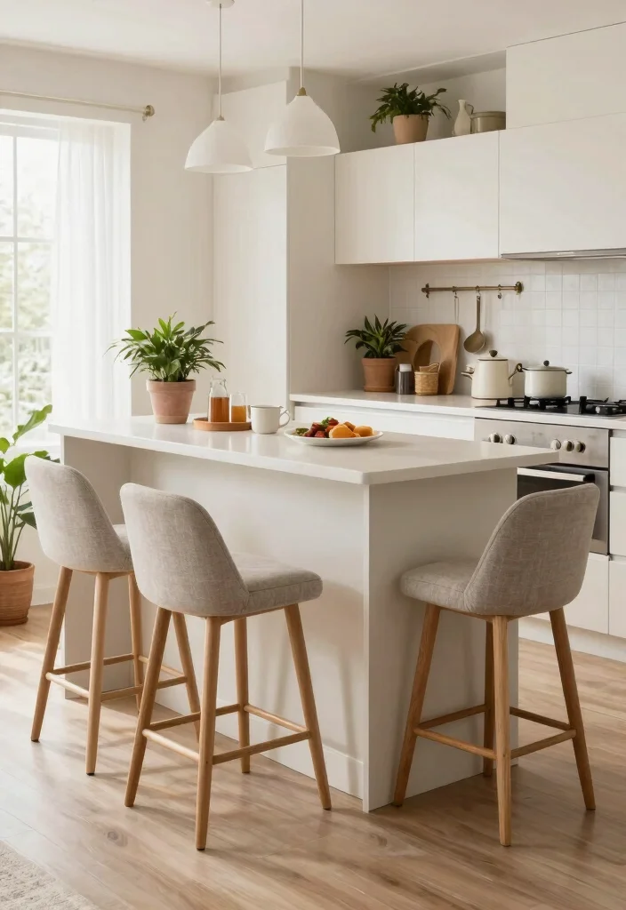 15 Stunning Micro Kitchen Island Trends You Absolutely Can't Miss! 54 15 Stunning Micro Kitchen Island Trends You Absolutely Can't Miss! - 11. Integrated Seating 1