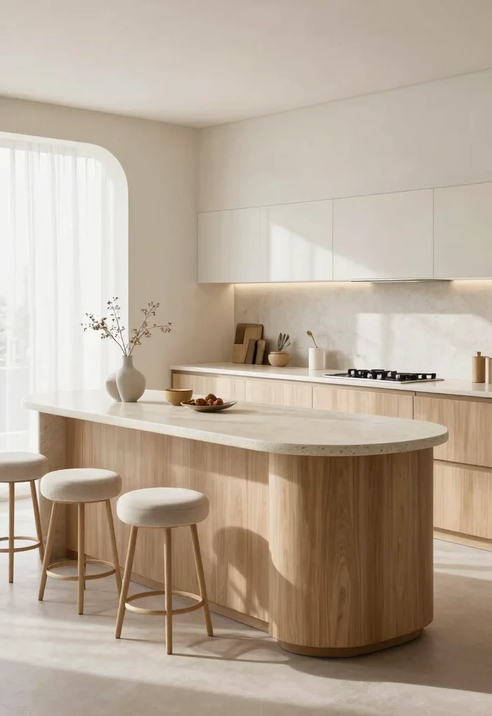 15 Stunning Micro Kitchen Island Trends You Absolutely Can't Miss! 55 15 Stunning Micro Kitchen Island Trends You Absolutely Can't Miss! - 12. Curved Aesthetics 1