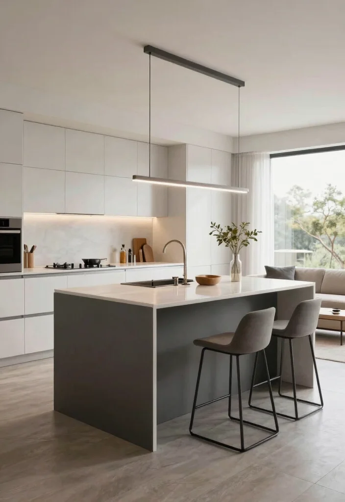 15 Stunning Micro Kitchen Island Trends You Absolutely Can't Miss! 70 15 Stunning Micro Kitchen Island Trends You Absolutely Can't Miss! - 15. Open Concept Islands 1