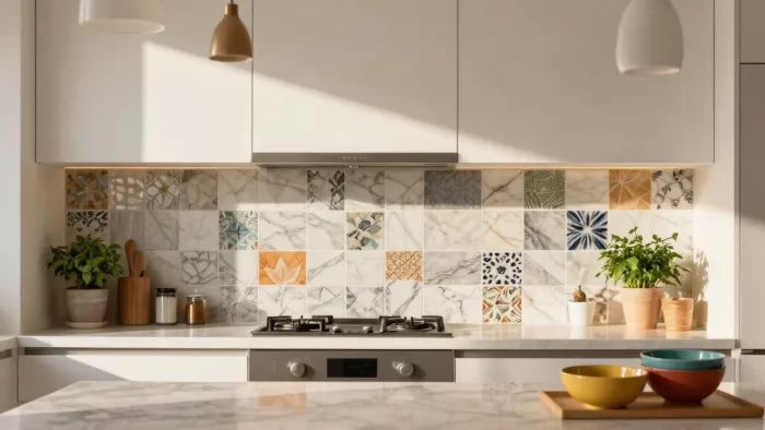 15 Stunning Peel-and-Stick Backsplash Ideas for Renters That'll Transform Your Kitchen!