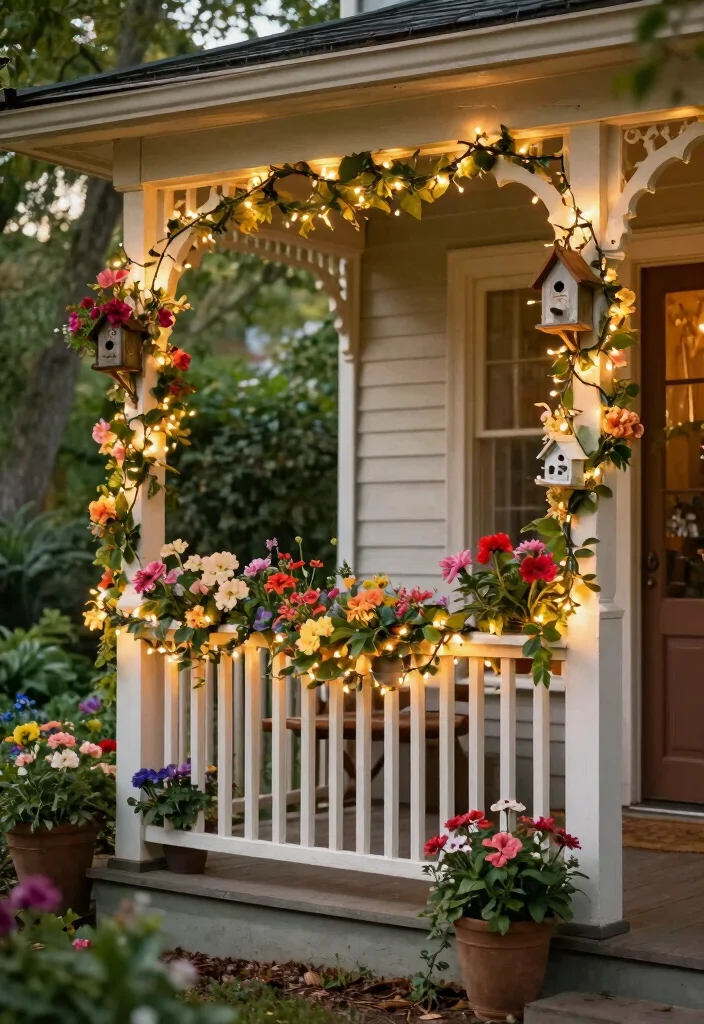 15 Stunning Vintage Front Porch Ideas That Will Make You Want to Sip Lemonade All Day! 42 15 Stunning Vintage Front Porch Ideas That Will Make You Want to Sip Lemonade All Day! - 9. Quaint Porch Rails 1