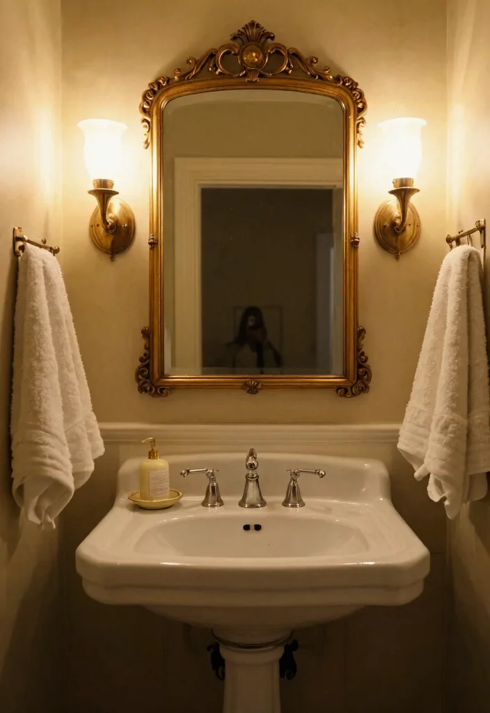 15 Stylish Vintage Bathroom Ideas That'll Make You Want to Renovate Today! 27 15 Stylish Vintage Bathroom Ideas That'll Make You Want to Renovate Today! - 6. Antique Mirrors for Sophistication 1