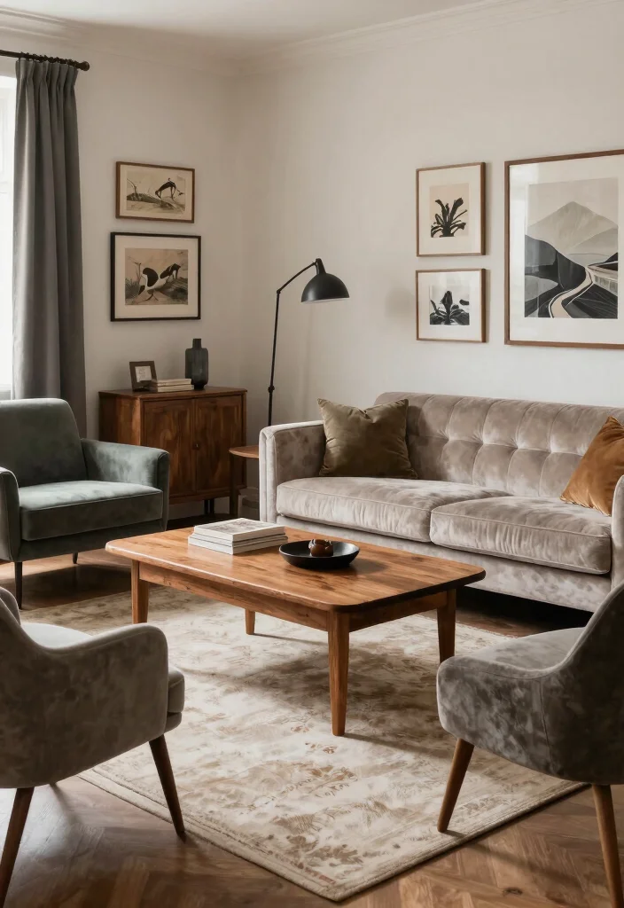 15 Transitional Interior Design Ideas That Will Elevate Your Living Room Instantly! 2 15 Transitional Interior Design Ideas That Will Elevate Your Living Room Instantly! - 1. Blend Traditional and Contemporary Furniture 1