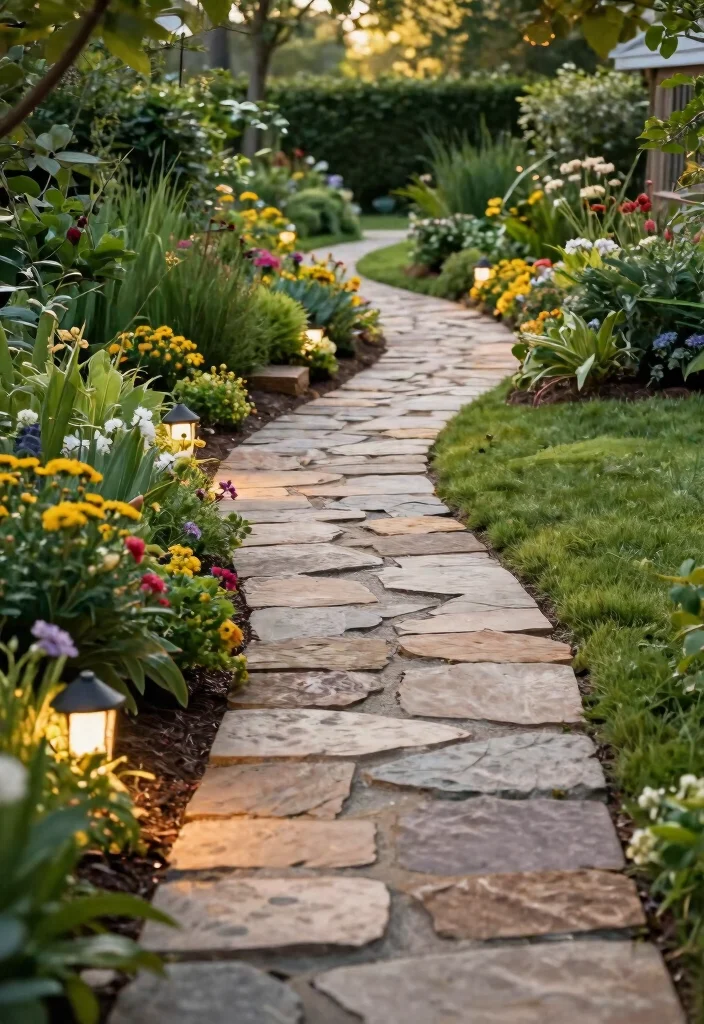 Unlock Your Home's Charm: 15+ Cute Front Yard Ideas for Stunning Curb Appeal - 2. Charming Pathways 1