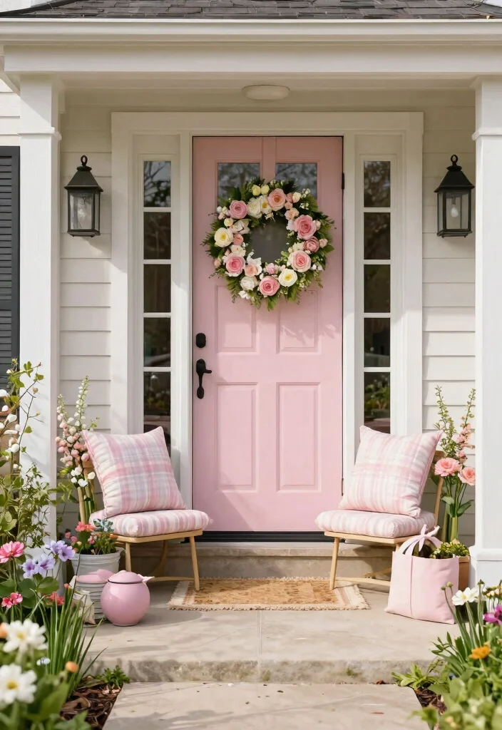 Unlock Your Home's Charm: 15+ Cute Front Yard Ideas for Stunning Curb Appeal - 5. Seasonal Decor Updates 1