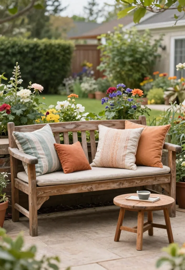 Unlock Your Home's Charm: 15+ Cute Front Yard Ideas for Stunning Curb Appeal - 7. Cozy Seating Areas 1