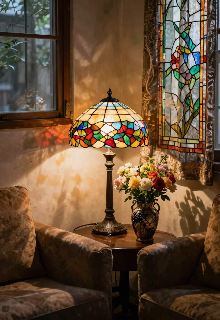 Unlock the Instagram Spring Trend: 11 Stained Glass Curtain Hacks You Can't Miss! - 10. Unique Accessories 1