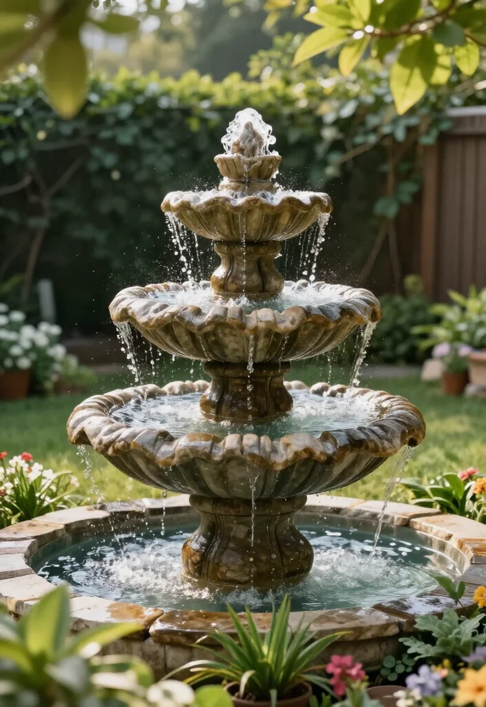 11 Stunning DIY Water Feature Ideas That Will Transform Your Backyard Oasis! - 1. Simple Stone Fountain 1