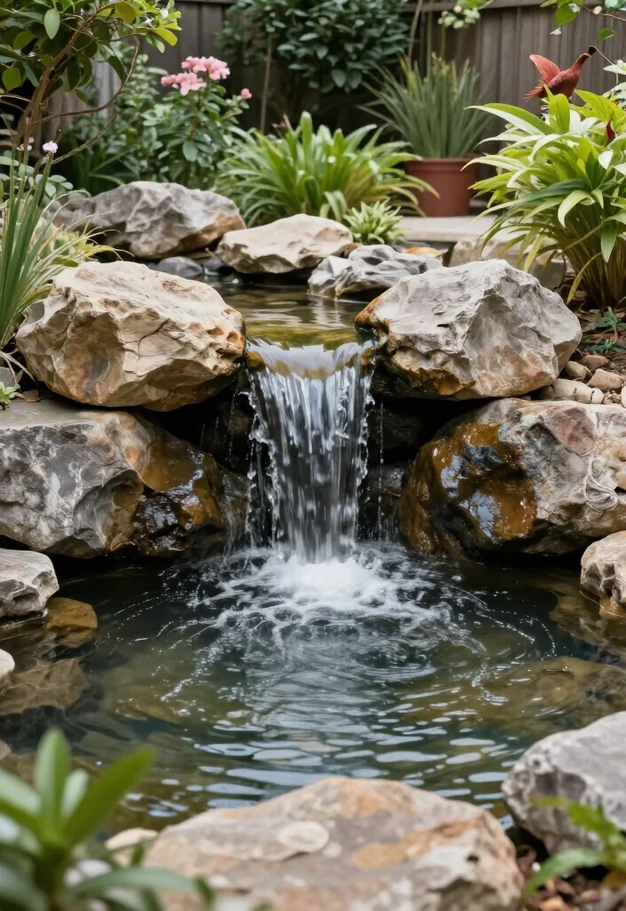 11 Stunning DIY Water Feature Ideas That Will Transform Your Backyard Oasis! - 3. Pondless Waterfall 1