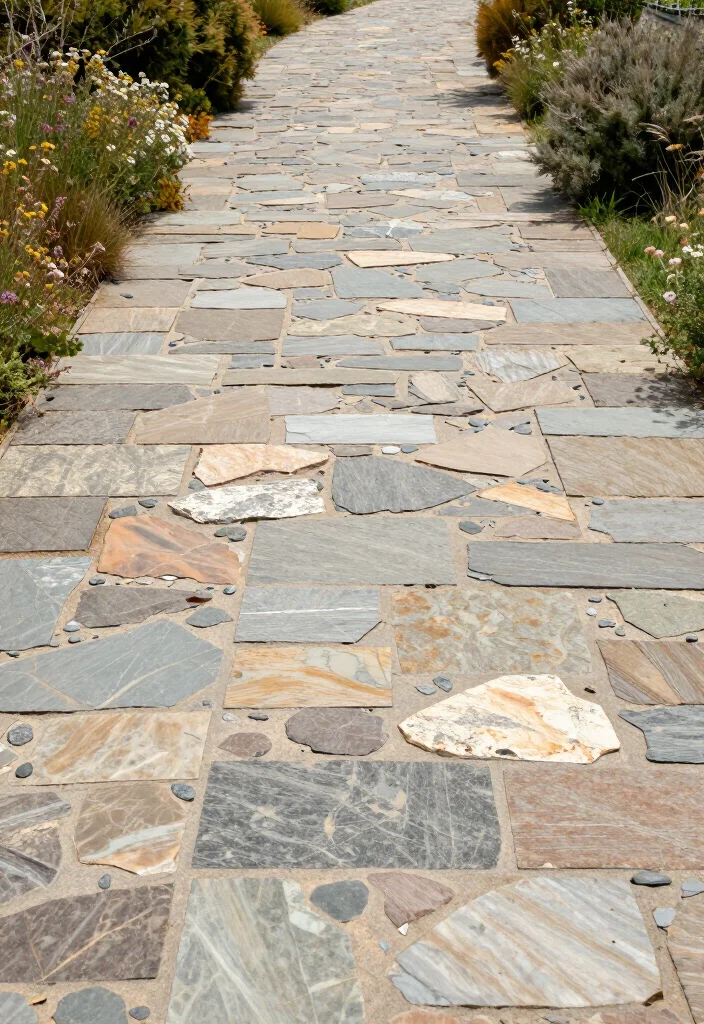 13 Driveway Ideas On A Budget That Look Way More Expensive Than They Cost 64 13 Driveway Concepts On A Budget That Look Way More Expensive Than They Cost 🚗✨ - 12. Rustic Stone Driveway 1