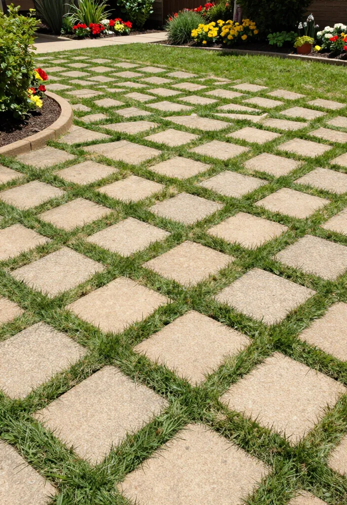 13 Driveway Ideas On A Budget That Look Way More Expensive Than They Cost 24 13 Driveway Concepts On A Budget That Look Way More Expensive Than They Cost 🚗✨ - 3. Permeable Pavers 1