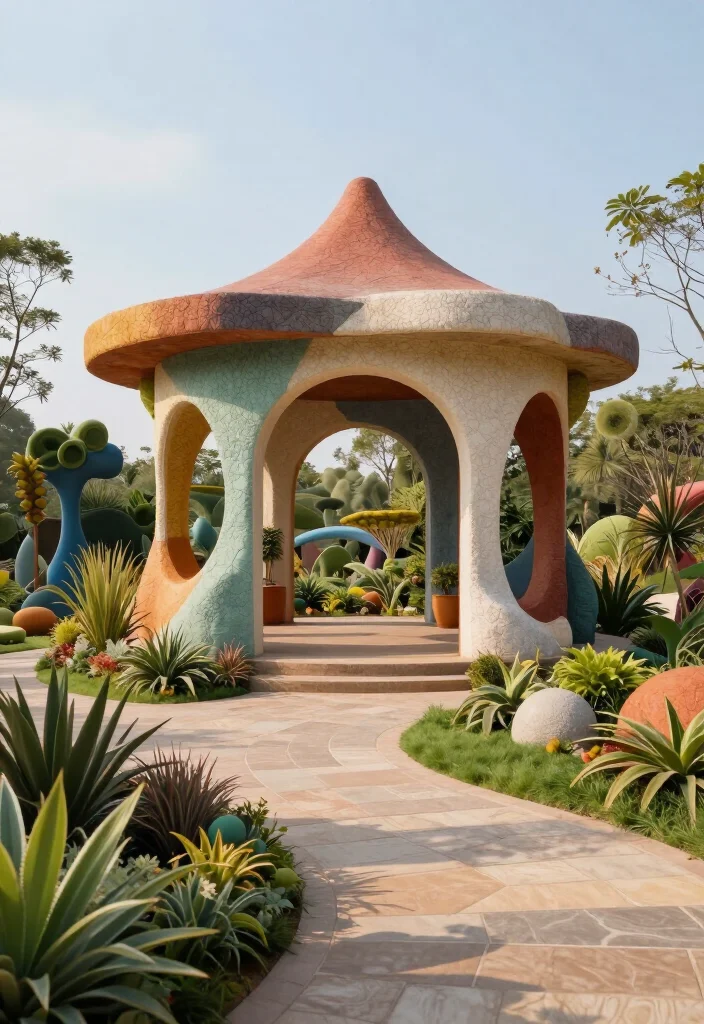 13 Stunningly Elegant Pavilion Designs You Need in Your Backyard This Year! 29 13 Stunningly Elegant Pavilion Designs You Need in Your Backyard This Year! - 8. Artistic Sculptural Pavilion 1