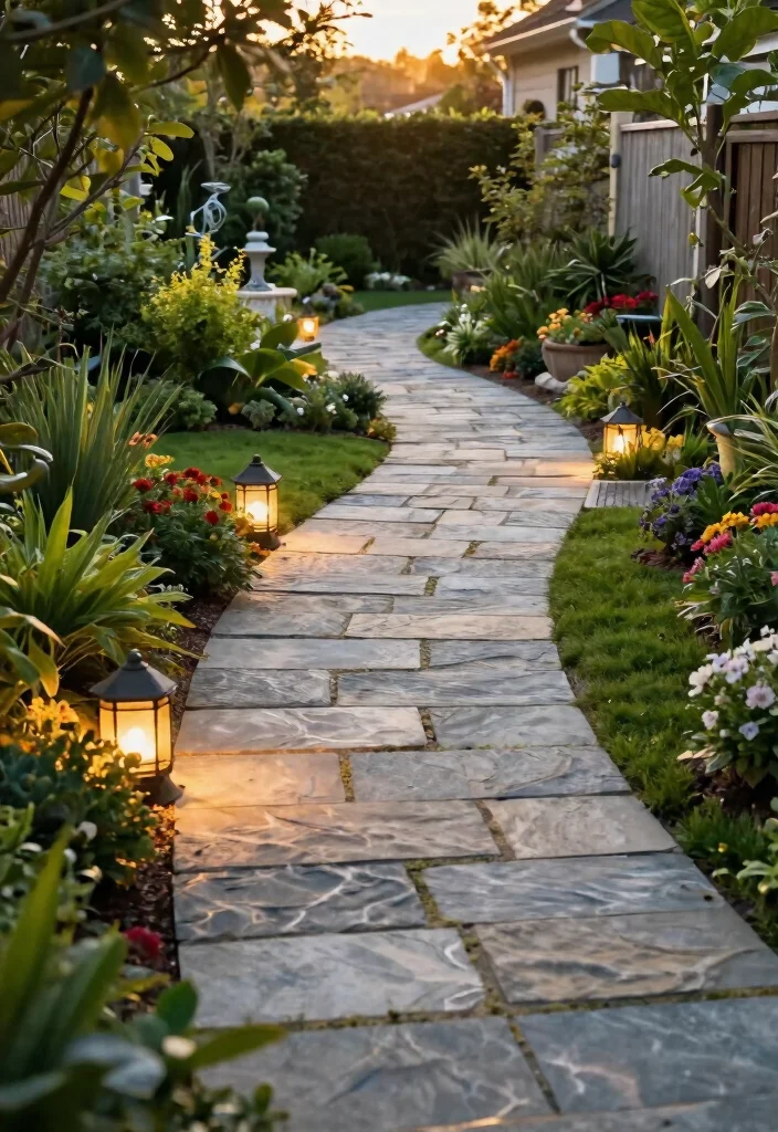 15 Best Radiant Luxury Backyard Ideas That Will Make You the Envy of Your Neighborhood! - 13. Stylish Garden Paths 1