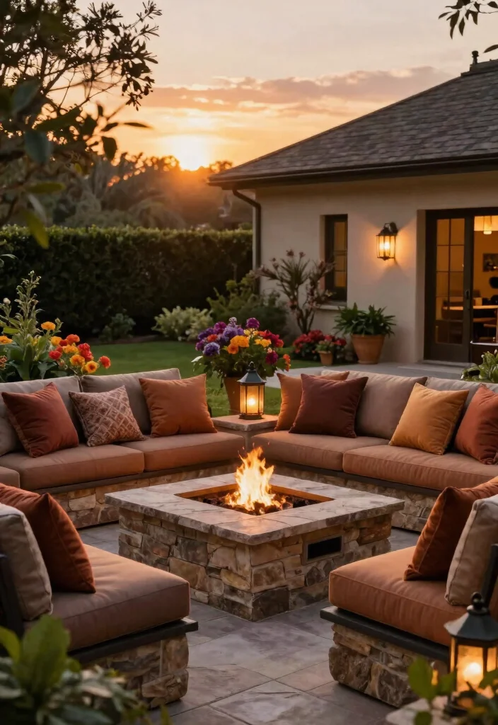 15 Best Radiant Luxury Backyard Ideas That Will Make You the Envy of Your Neighborhood! - 3. Cozy Fire Pits 1