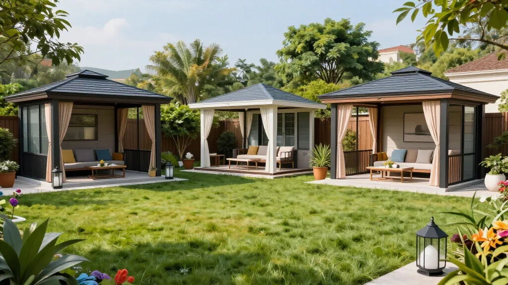 15 Modern Backyard Gazebo Designs That Will Make Your Neighbors Envious!