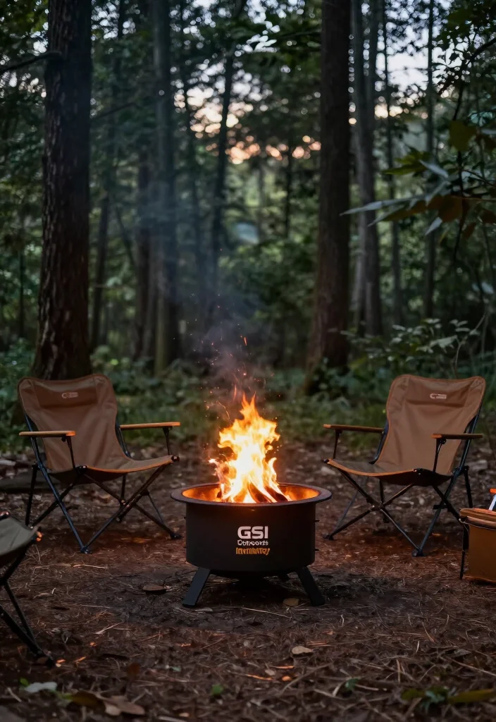 15 Portable Fire Pits for Camping That Will Make Your Trips Unforgettable! 32 15 Portable Fire Pits for Camping That Will Make Your Trips Unforgettable! - 11. GSI Outdoors Infinity Fire Pit 1