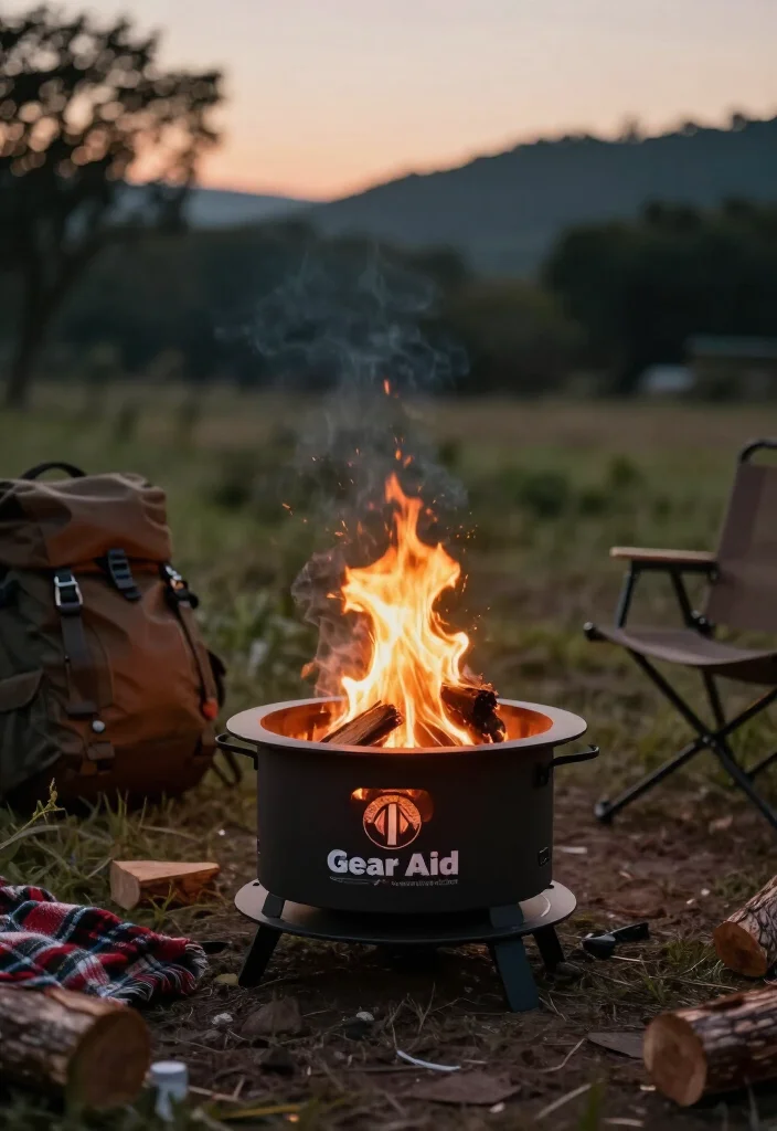 15 Portable Fire Pits for Camping That Will Make Your Trips Unforgettable! 37 15 Portable Fire Pits for Camping That Will Make Your Trips Unforgettable! - 15. Gear Aid Portable Fire Pit 1