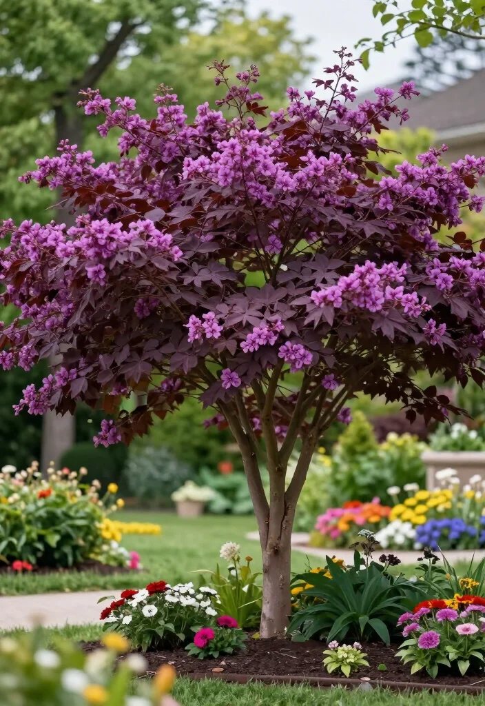 15 Small Trees for Your Front Yard That Will Make Neighbors Envious! 33 15 Small Trees for Your Front Yard That Will Make Neighbors Envious! - 10. Cercis canadensis 'Forest Pansy' 1