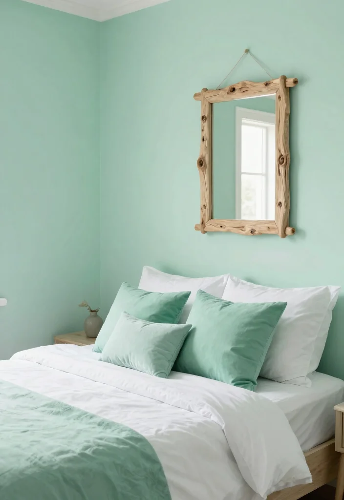 15 Stunning Bedroom Color Choices That'll Transform Your Space (You Won't Believe #7!) - 13. Gentle Seafoam Green 1