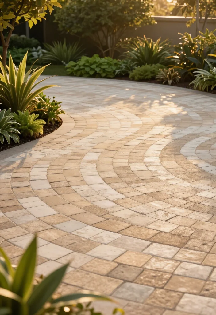 15 Stunning Paver Patios That'll Transform Your Backyard into a Dream Oasis! - 5. Warm Beige and Cream Blends 1