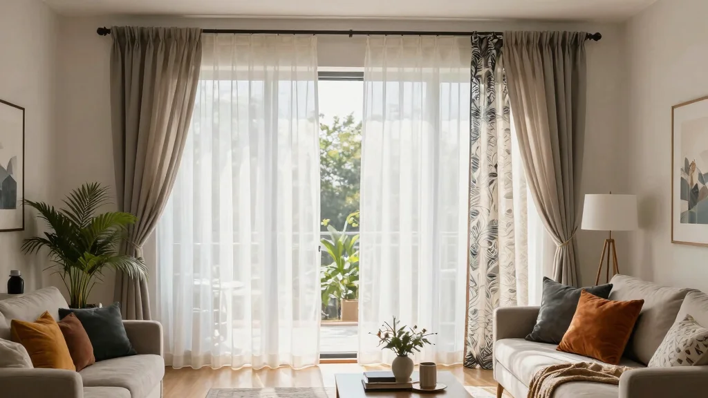 15 Trendy Sheer Curtains Living Room Ideas That'll Transform Your Space Instantly!