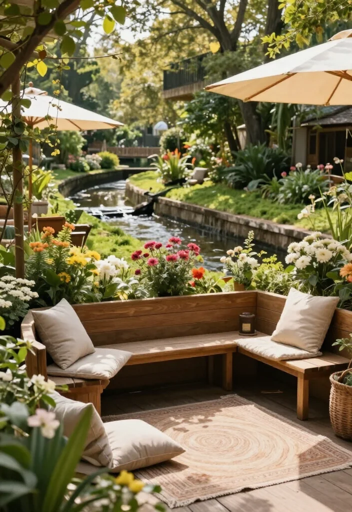 17 Stunning Drainage Ditch Landscaping Ideas That Will Transform Your Yard (You Won't Believe #5!) 23 17 Stunning Drainage Ditch Landscaping Ideas That Will Transform Your Yard (You Won't Believe #5!) - 11. Seating Areas 1