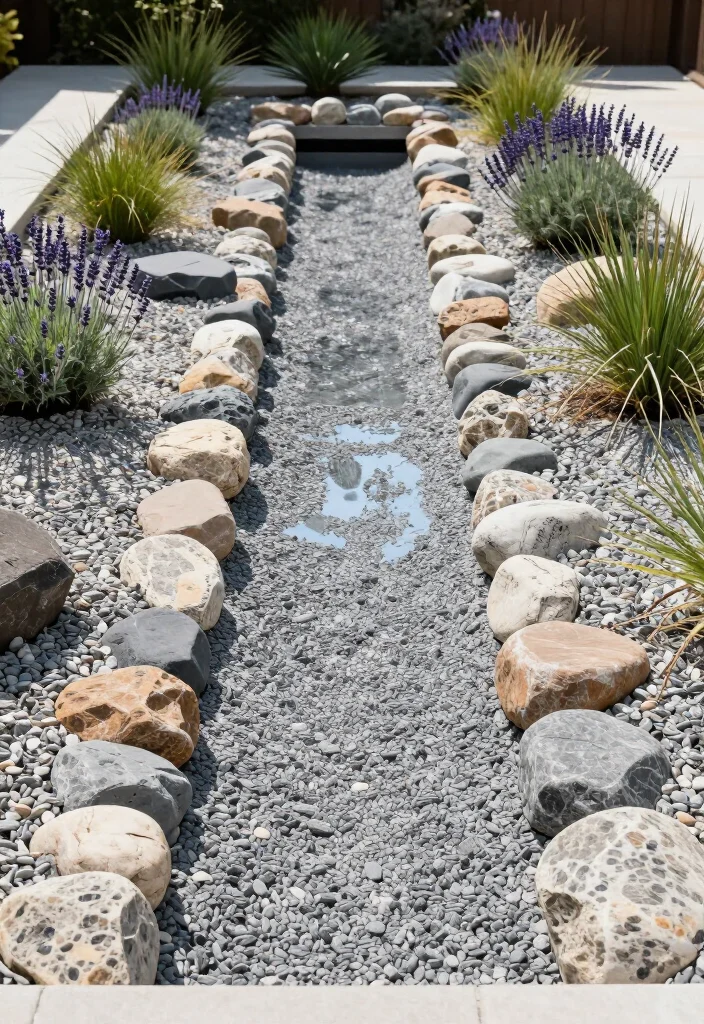 17 Stunning Drainage Ditch Landscaping Ideas That Will Transform Your Yard (You Won't Believe #5!) 3 17 Stunning Drainage Ditch Landscaping Ideas That Will Transform Your Yard (You Won't Believe #5!) - 2. Gravel Gardens 1