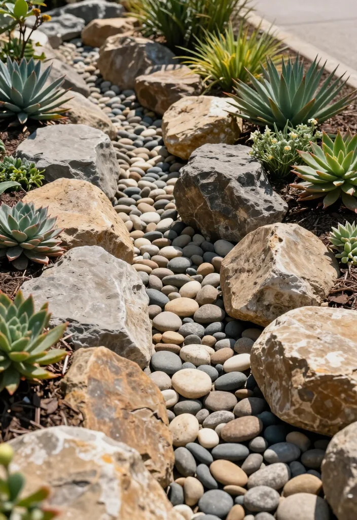 17 Stunning Drainage Ditch Landscaping Ideas That Will Transform Your Yard (You Won't Believe #5!) 4 17 Stunning Drainage Ditch Landscaping Ideas That Will Transform Your Yard (You Won't Believe #5!) - 3. Rock Borders 1