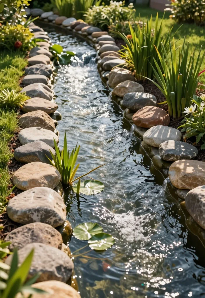 17 Stunning Drainage Ditch Landscaping Ideas That Will Transform Your Yard (You Won't Believe #5!) 6 17 Stunning Drainage Ditch Landscaping Ideas That Will Transform Your Yard (You Won't Believe #5!) - 5. The Showstopper: Water Features 1